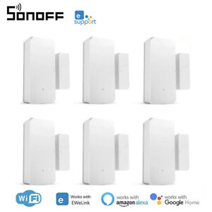 SONOFF DW2 Wifi Wireless Door Window Sensor Smart Remote Monitor Home Security