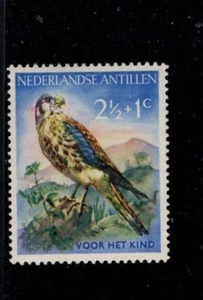 Antillas Neerlandesas 1958 American Kestrel Bird MNH Sc B35 - Imagen 1 de 1