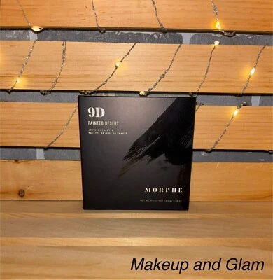 Morphe 9D Painted Desert Artistry Eyeshadow Palette 9 Shades, New with Box!  - Image 1 of 4