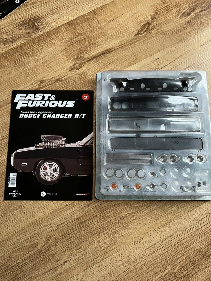 FANHOME 1/8 BUILD YOUR OWN DODGE CHARGER R/T THE FAST AND FURIOUS CAR ISSUE 3 - Image 1 of 1