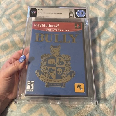 PlayStation 2 Bully WATA Graded Sealed A++ 10 - Perfect Grade! - Image 1 of 4