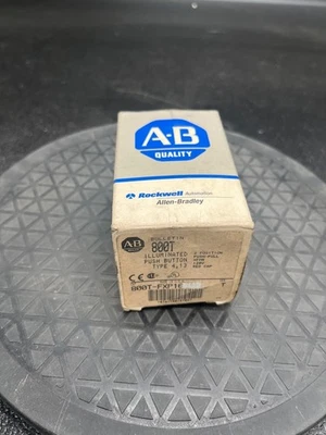 ALLEN BRADLEY 800T-FXP16A1 Illuminated Push-Pull Button NEW - Image 1 of 4