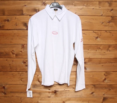 Camisa LEE Polo De Verano Talla XL Nueva (SA1700) Blanca Vintage - Imagen 1 de 3