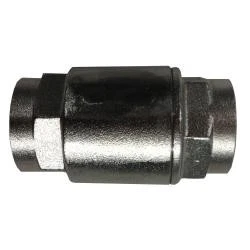 949443 2-Piece Barrel-Type Spring Check Valve, 1/2 in Nominal, FNPT, Import - Image 1 of 1