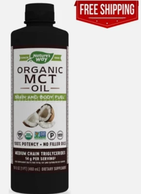 Organic MCT Oil Coconut Ketogenic Keto Diet Weight Loss Product MTC Non-GMO READ - Image 1 of 4