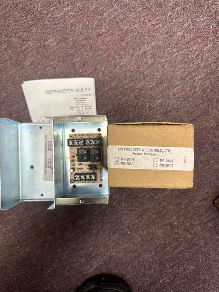 New APC (Air Products) MR-201/C Multi-Voltage Control Relay - Image 1 of 1