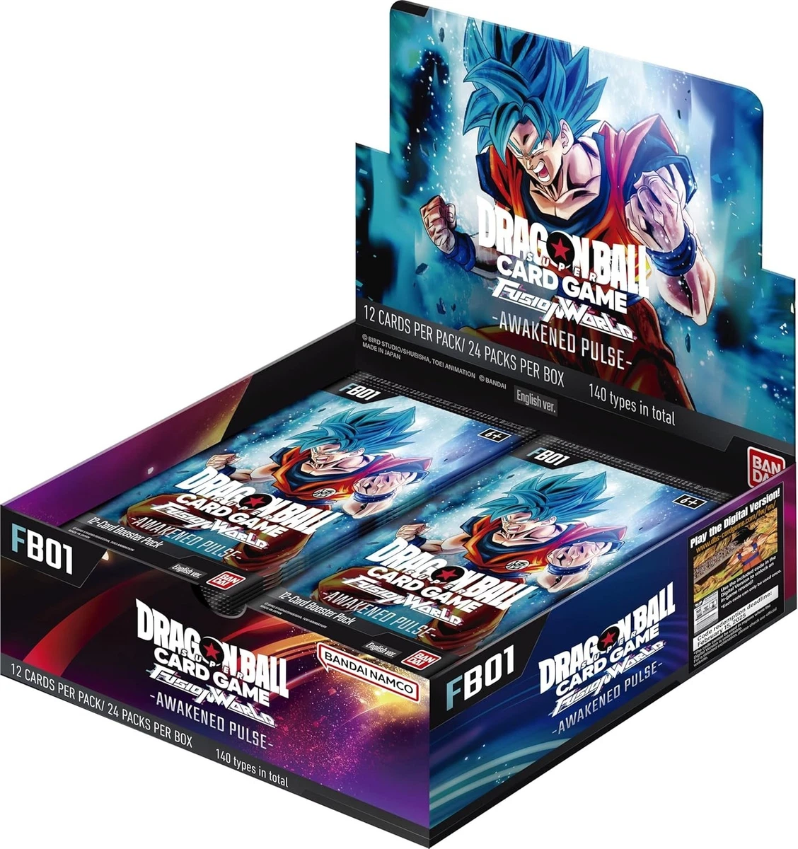 Dragon Ball Super Card Game Sealed Collectible Card Game Boxes for