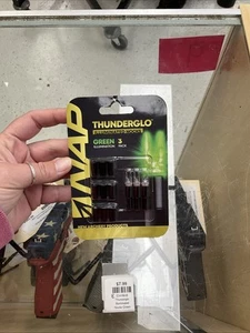 NAP THUNDERGLO ILLUMINATED NOCKS FOR COMPOUND BOW ARROWS (GREEN) 224188 - Picture 1 of 2