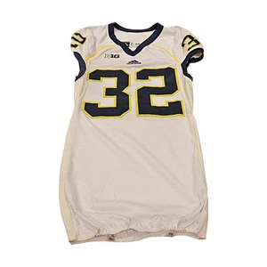 De'Veon Smith Michigan Team Issued 2013 #32 Away Adidas Jersey (Size 44) - Picture 1 of 2