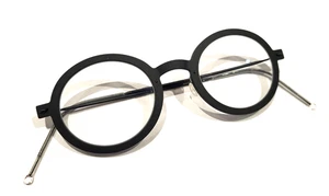 Gafas de titanio Lindberg N.O.W 6608 T804 U9 marcos negros mate Rx 47-25-155 - Imagen 1 de 4