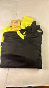 Storelli ExoShield Gladiator Goalkeeper Jersey Men's Small Yellow Black Soccer - Picture 1 of 15