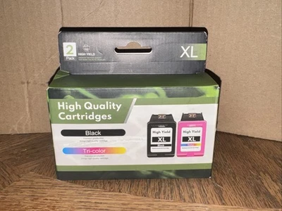 63 XL Ink Cartridge Black/Color Combo for 63XL Officejet Envy Deskjet - Image 1 of 4