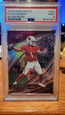 2019 Panini Select Field Level Silver Prizm Kyler Murray PSA 9 MINT Rookie #204 - Image 1 of 2