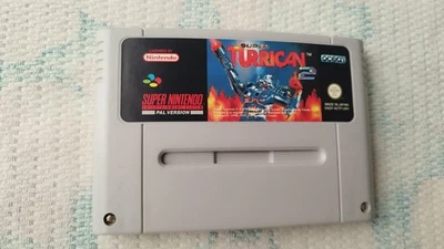 Nintendo SNES Super Turrican 2 PAL - Versão Europeia - Imagem 1 de 4