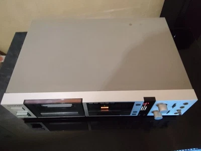 Kenwood Kassettenrecorder Stereo KX-880 Tapedeck Silber - Bild 1 von 4