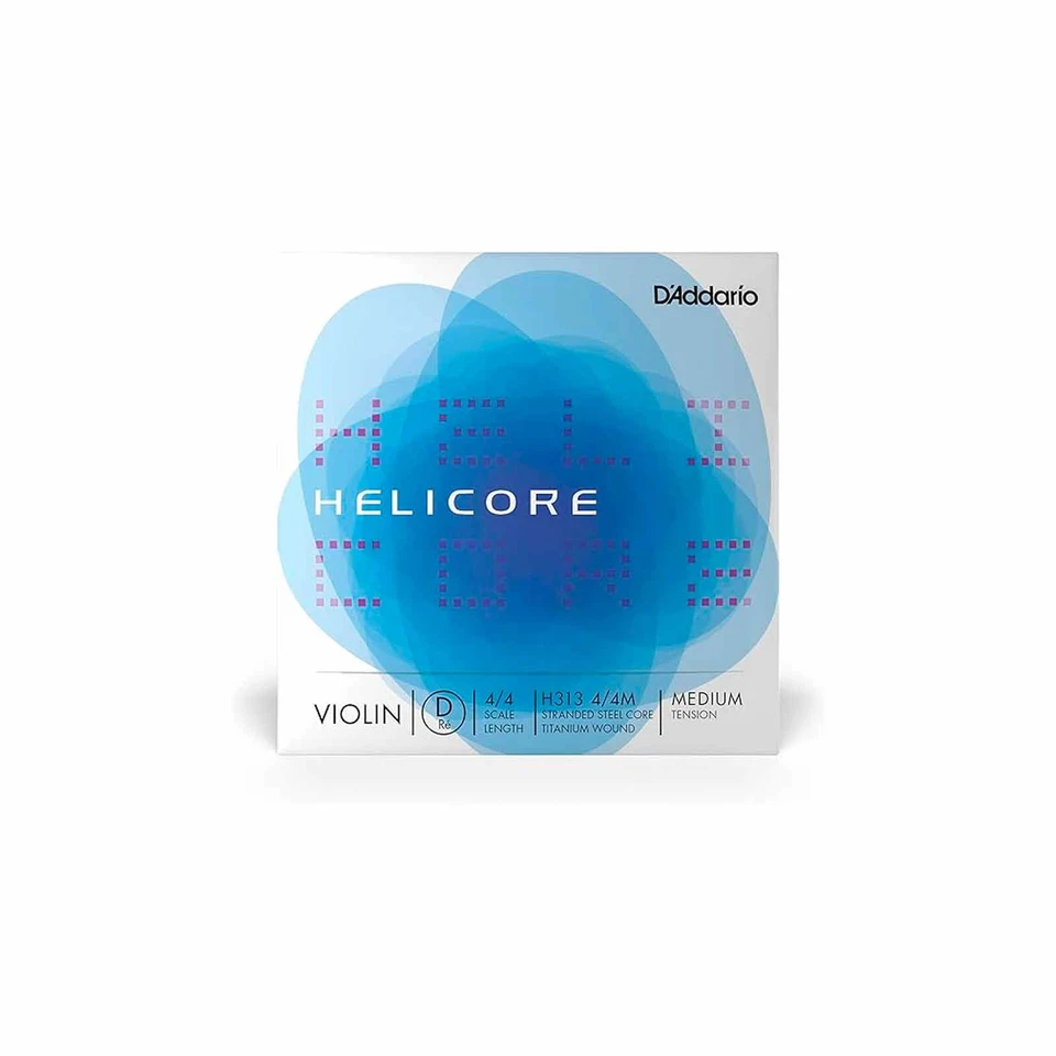 Corda Singola per Violino D'addario Helicore H313 4/4M 3 D RE Corde - Immagine 1 di 1
