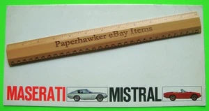 ca 1967 MASERATI MISTRAL CABRIO & COUPE DLX 10-pg FARBKATALOG Prospekt - Bild 1 von 9