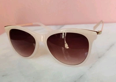 Gafas de sol Lucky Brand Cardiff Blush 57-17-140 degradadas oro rosa bufandas claras  Foto 1 de 4