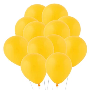 Latex Balloons Yellow 5" Bulk 144 Pc - Picture 1 of 3