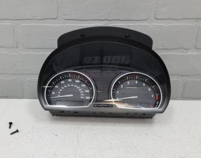 Medidor de velocímetro painel de instrumentos BMW X3 2007-2010 147K fabricante de equipamento original - Imagem 1 de 4
