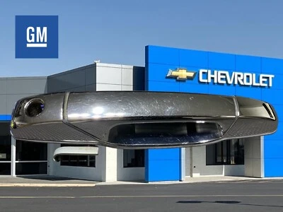 Manija de puerta cromada izquierda izquierda GMC Chevrolet Cadillac 2007-2014 OEM Foto 1 de 4