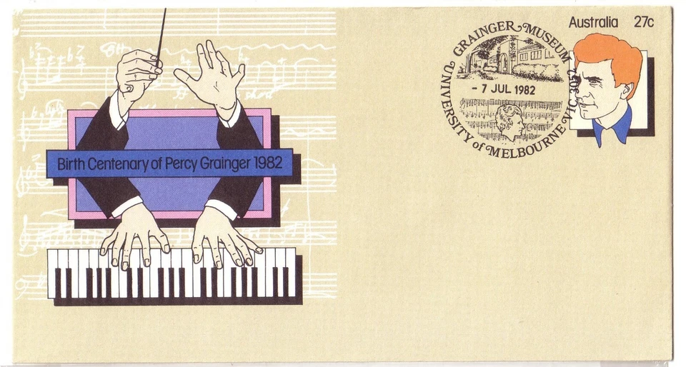 1982 APM11650 Pict.PMK. Grainger Museum. PSE. "UNIVERSITY OF MELBOURNE" - Image 1 of 1