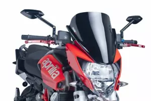 Z-RACING WINDSCREEN FOR APRILIA SHIVER 750 2010-2016 BY PUIG BLACK - Foto 1 di 7