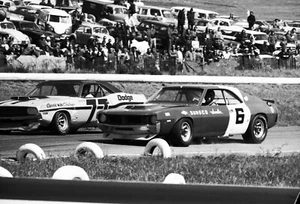 Mark Donohue and Sam Posey in the 1970 Trans-Am at Laguna Seca - Picture 1 of 1