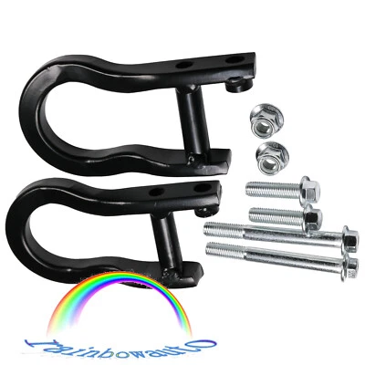 Ganchos de remolque negros para Chevrolet Silverado 1500 GMC Sierra 1500 2014-2018 84072463 Foto 1 de 4