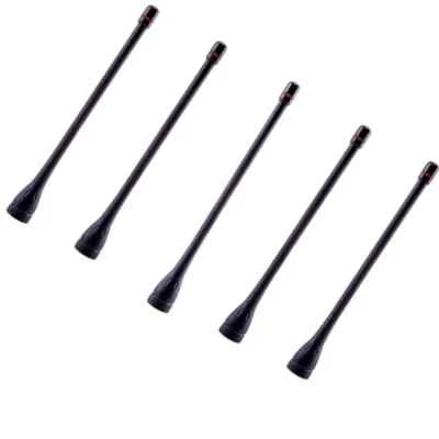 Antena UHF de 400-470 MHz de 5 piezas para radio bidireccional Icom IC-F21 F24 F25 F26 F43 F44 F80 Foto 1 de 4