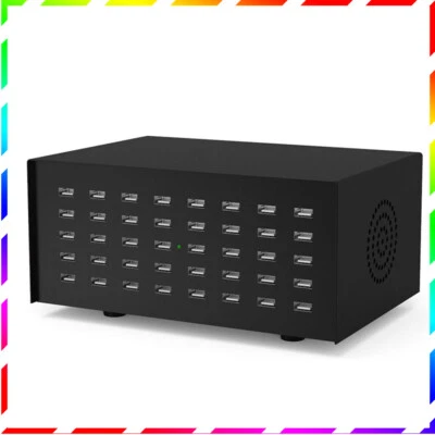 Smart 40-port USB charger charging safe maximum output power 200W Output 5V/40A - Image 1 of 4