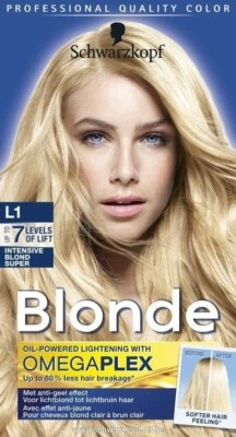 SCHNÄPPCHEN 7 x Haarfarbe 3x Intensiv Schwarzkopf 2 x Syoss hellblond, 2 x Poly - Bild 1 von 4