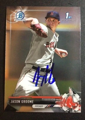 2017 Bowman Chrome 1st Jason Groome Auto #BCP-150 - Image 1 of 2