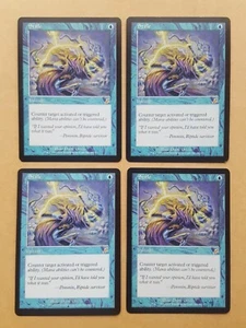 4 Stifle Scourge MTG Magic the Gathering Cards See Photos - Picture 1 of 22