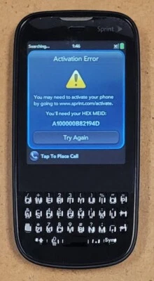 Smartphone Palm Pixi P120EWW - Negro (Sprint) Muy Raro WebOS Foto 1 de 4