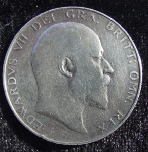 1909 Halfcrown Edward VII - Picture 1 of 4