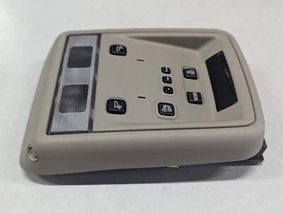 Lincoln Town Car 2003-2011 consola superior exhibición cúpula luz mediana Lt Stone Foto 1 de 4