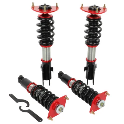 Coilovers Shocks Coil Adjustable Height & Damper For Subaru WRX 2015-2019 Struts Foto 1 de 4