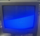 Sanyo Color Television DS13204 13" CRT TV - With Remote Tested And Works