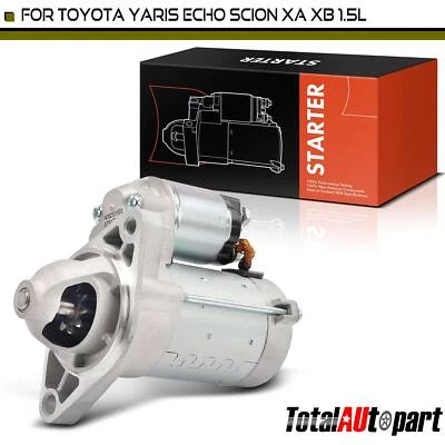 Nuevo motor de arranque para Toyota Yaris 06-18 Echo Scion xA xB 1.5L 1.6KW 12V CW 10T Foto 1 de 4