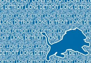 Detroit Lions Football Kühlschrank Foto Magnet @ 3"x5" - Bild 1 von 3