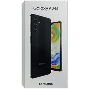 Samsung Galaxy A04S 4G/LTE Black 32GB + 3GB Dual-SIM Unlocked SIMFree NEW - Afbeelding 1 van 1