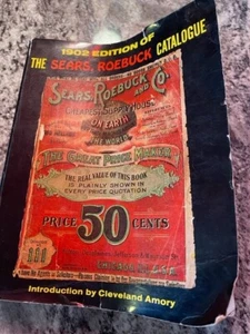 Vintage 1902 Edition Sears, Roebuck & Co Catalogue Catalog - 1969 Reprint - Picture 1 of 11