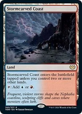 Magic The Gathering MTG STORMCARVED COAST Innistrad: Crimson Vow NM Near Mint - Image 1 of 1