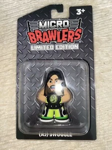 AJ Swoggle Micro Brawlers Pro Wrestling Crate Exclusive Figure AEW - Picture 1 of 1