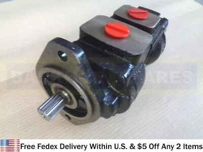JCB PARTS- PUMP MAIN HYDRAULIC TWIN GEAR PUMP 36/29 CC/REV (333/G5390 332/G7135) - Image 1 of 4