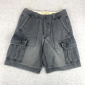 Hollister California Cargo Shorts Size 30. Faded Navy Blue - Picture 1 of 7