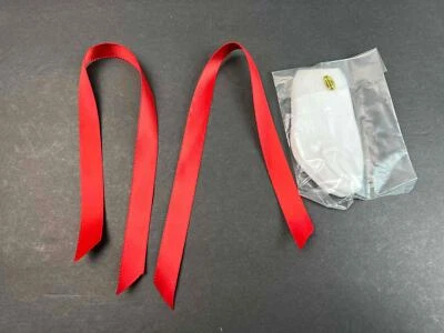 American Girl Molly Meet Socks & Red Ribbons~Historical~Retired Accessories - Image 1 of 4