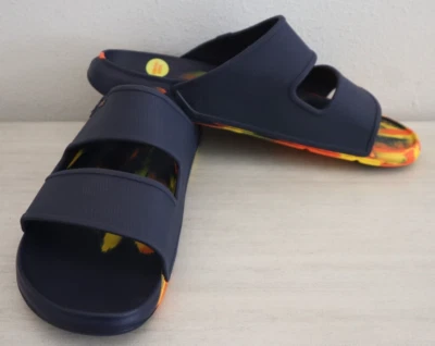 Sandalia Reef Para Hombre Talla 13 Azul Marino Sunset Oasis Doble Amigable con el Agua Toboganes Foto 1 de 4