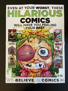 Hilarious Comics Promo Poster (Image, 2018) - 18" x 24" MINT - Picture 1 of 1
